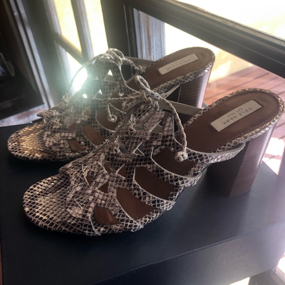 Cole Haan Block Heels